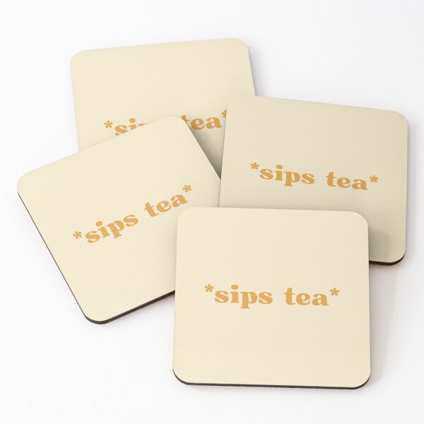 Item preview, *sips tea* designed and sold by SWETA HALDER.