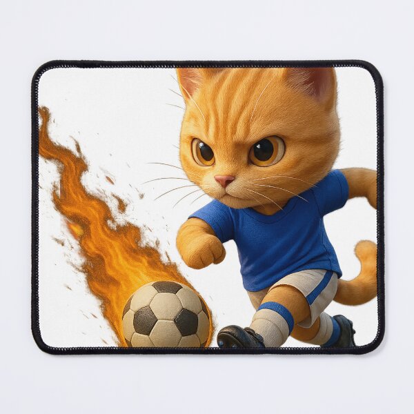 Item preview, Chibi Football Player Cat designed and sold by laysonjld01.