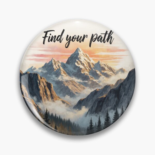 Item preview, FIND YOUR PATH - MOUNTAIN LANDSCAPE designed and sold by TendenciaImpressa.