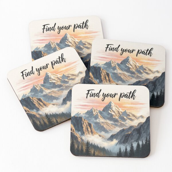 Item preview, FIND YOUR PATH - MOUNTAIN LANDSCAPE designed and sold by TendenciaImpressa.