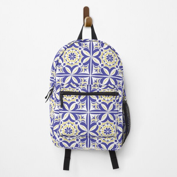 Item preview, Blue and Yellow Tiles designed and sold by AgaDesignStudio.