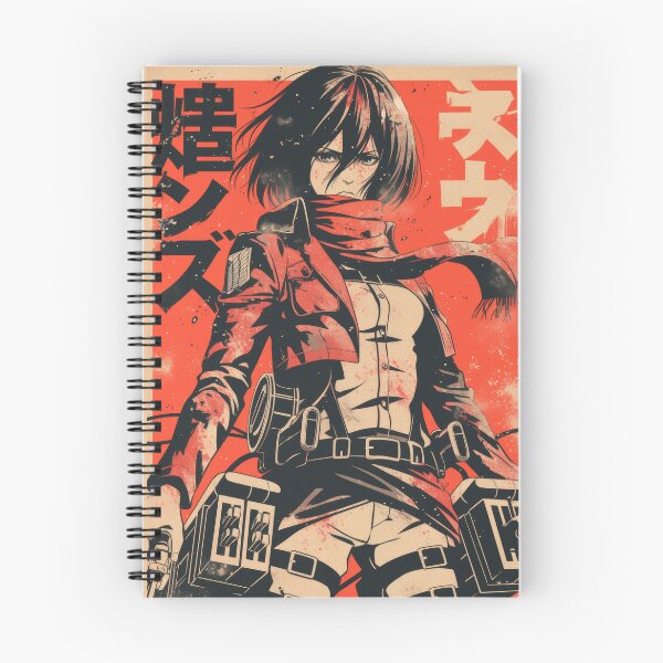 Item preview, Mikasa Vintage Grunge Orange designed and sold by AnimeArsenalPrints.