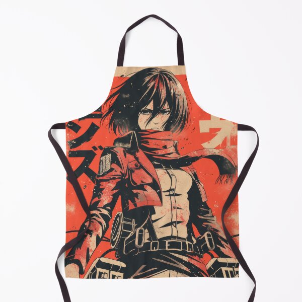 Item preview, Mikasa Vintage Grunge Orange designed and sold by AnimeArsenalPrints.