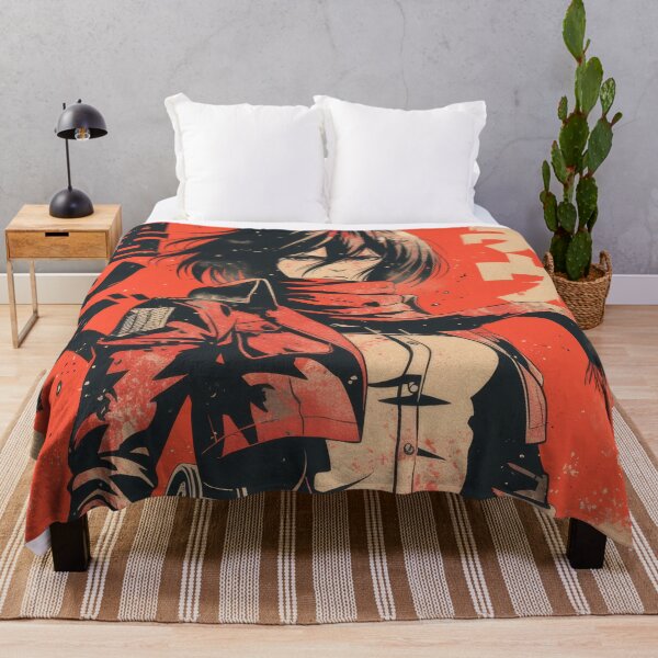 Artikelvorschau, Mikasa Vintage Grunge Orange entworfen und verkauft von AnimeArsenalPrints.