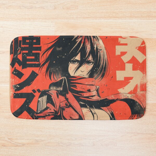 Item preview, Mikasa Vintage Grunge Orange designed and sold by AnimeArsenalPrints.