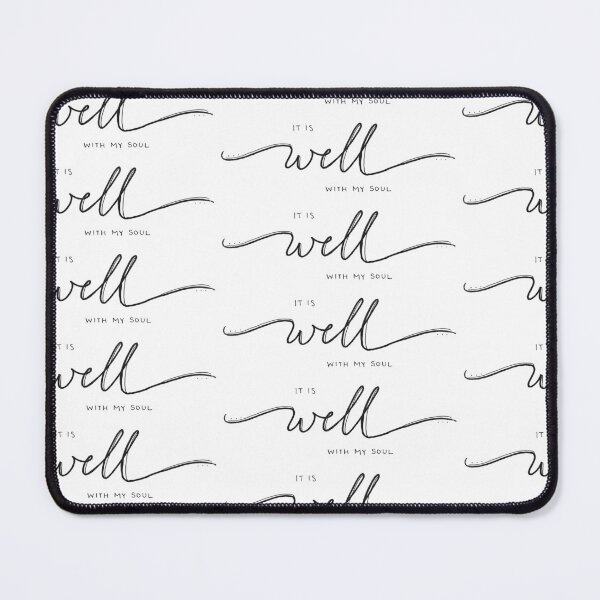 Item preview, Well with My Soul Ink Calligraphy designed and sold by Full Quiver Design Company.