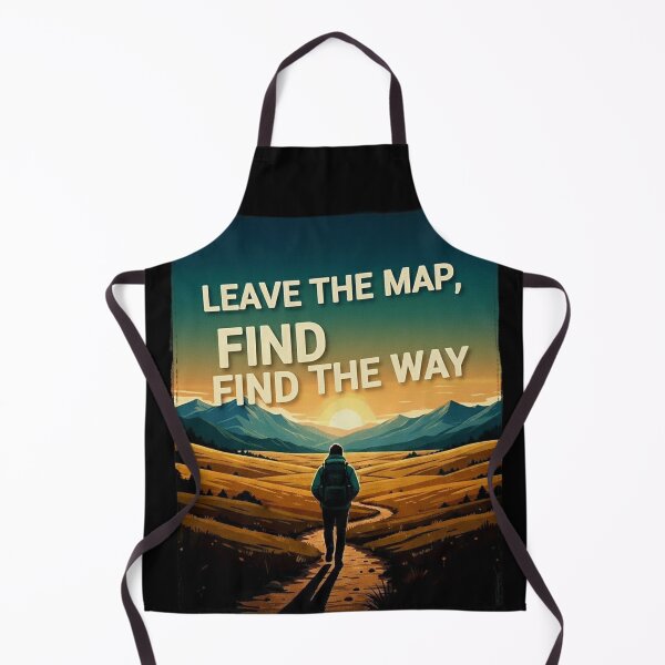 Item preview, Leave the Map, Find the Way – Adventure Wanderer Art designed and sold by SV-Creation.