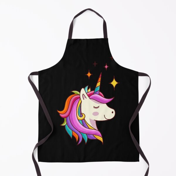 Item preview, Cute Unicorn, Cartoon Unicorn Face designed and sold by GoldenSunsetBloom.