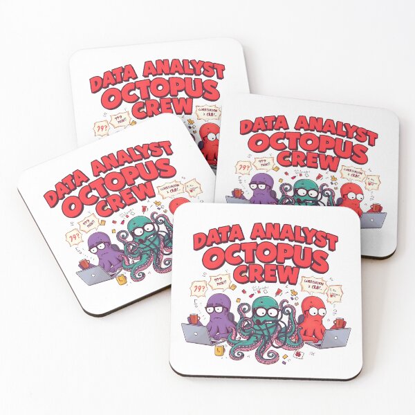 Item preview, Data Analyst Octopus Crew – Funny Data Science Team & Analytics design designed and sold by ZyricZyric.