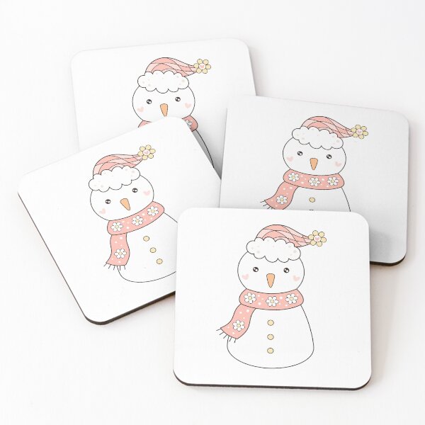 Item preview, Cute Christmas Snowman - Winter Character designed and sold by Julza Art.