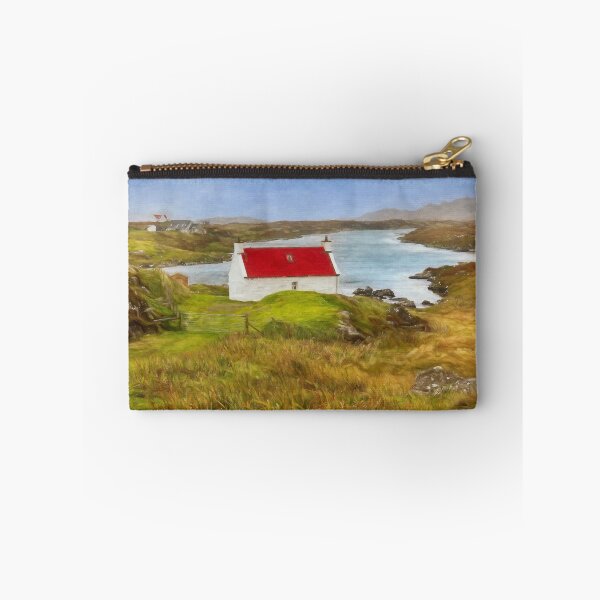 Item preview, Isle of Barra Red Roof Cottage Outer Hebrides. designed and sold by PhotosEcosse.