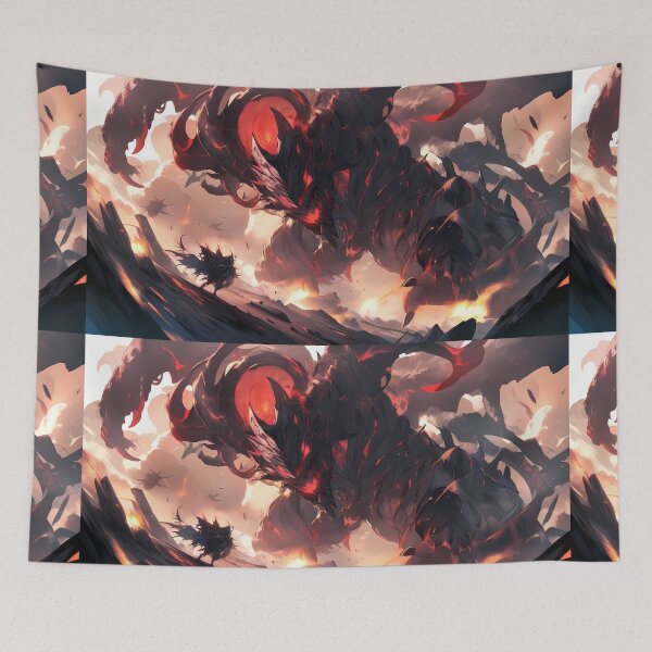 Item preview, Art Epic Fantasy Beasts Heroes Vivid Battle Scenes designed and sold by ART ATTACK ZONE.
