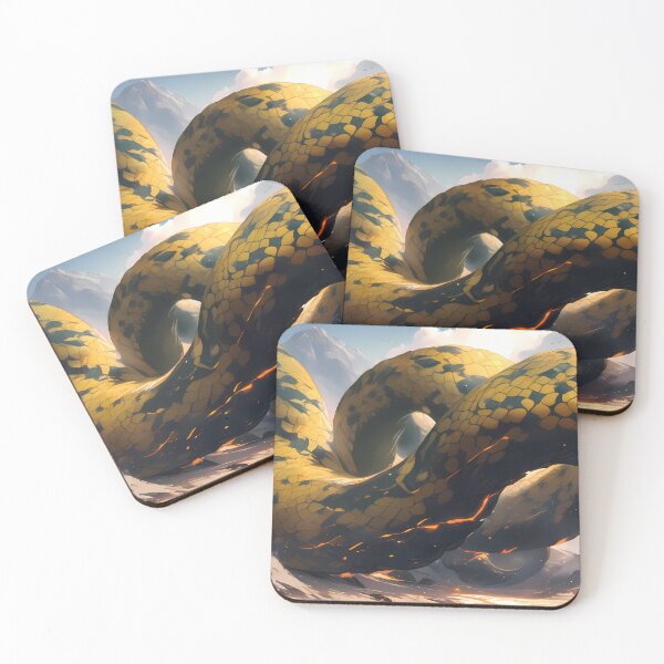 Item preview, Landscape Epic Fantasy Beasts Heroes Vivid Battle Scenes designed and sold by ART ATTACK ZONE.