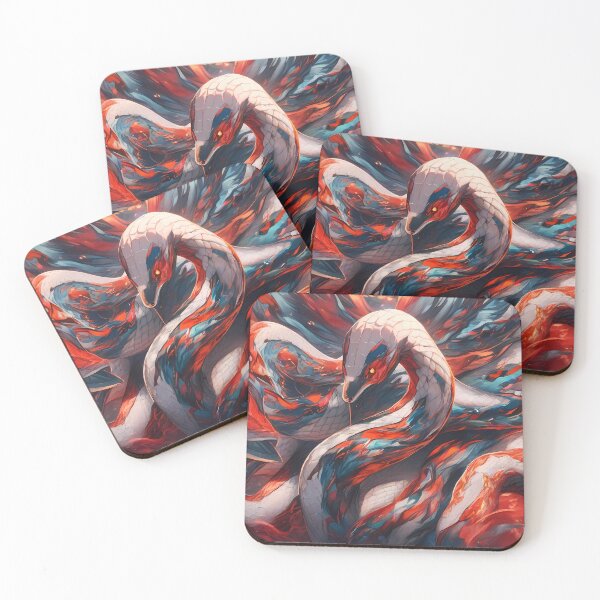 Item preview, Snake Epic Fantasy Beasts Heroes Vivid Battle Scenes designed and sold by ART ATTACK ZONE.