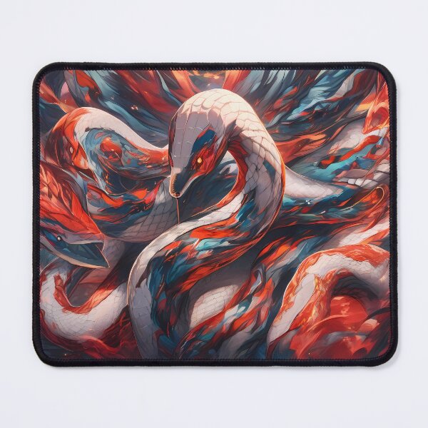 Item preview, Snake Epic Fantasy Beasts Heroes Vivid Battle Scenes designed and sold by ART ATTACK ZONE.