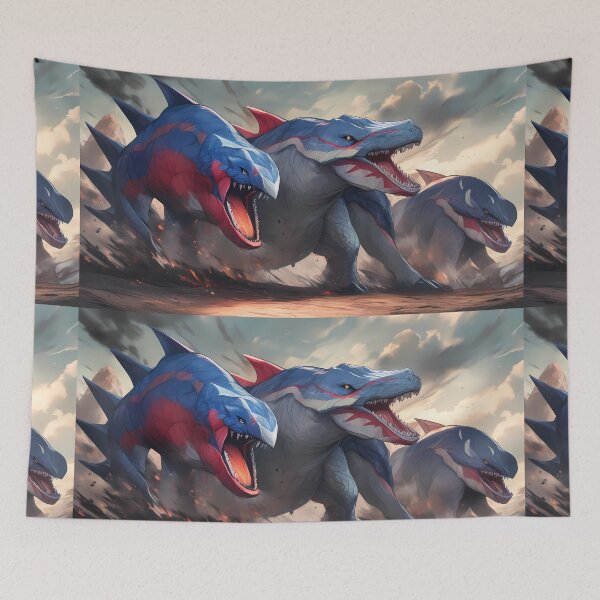 Item preview, World Epic Fantasy Beasts Heroes Vivid Battle Scenes designed and sold by ART ATTACK ZONE.