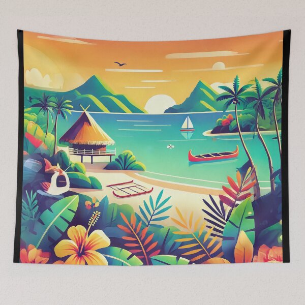 Item preview, Copie de Don’t Stop Dreaming – Bora Bora Tropical Design designed and sold by CreaTahiti.