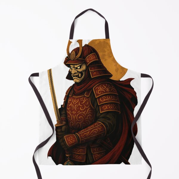 Item preview, Moonshadow Ronin – Guardian of the Crimson Flame designed and sold by Keios Cool Apparel.