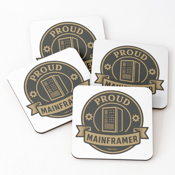 Item preview, Proud Mainframer – Vintage Engineering Badge designed and sold by Nerd Romance Café.