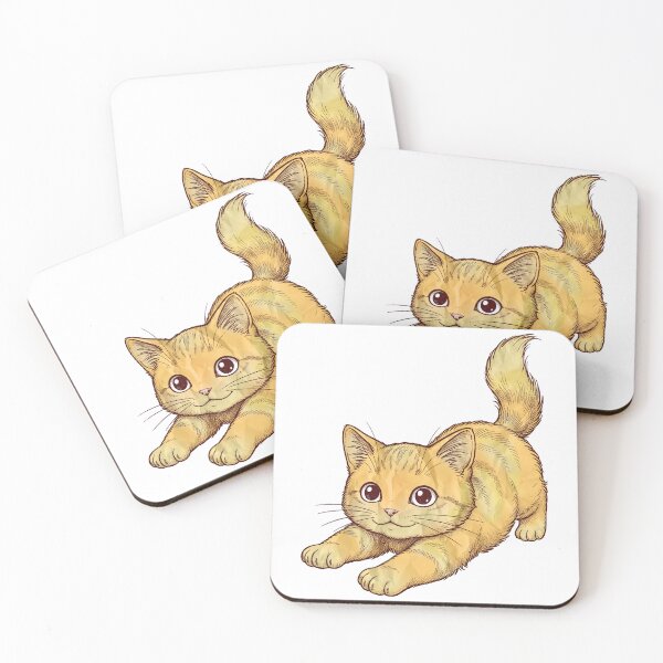 Item preview, The red-haired kitten designed and sold by krabbaraban.