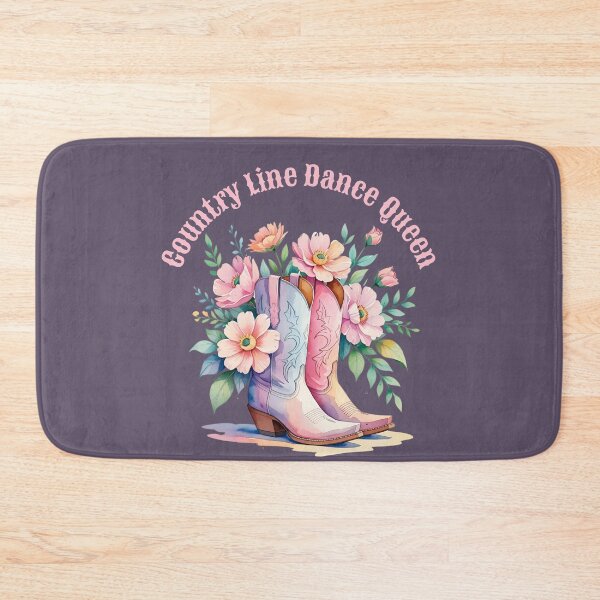 Item preview,   Cowboy Boots, Cowgirls boots with flowers,, Country Line Dance Queen, , country life, country music, cowgirl club, watrecolor  designed and sold by KolorellaS.