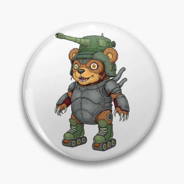 Item preview, The Tank Bear designed and sold by krabbaraban.