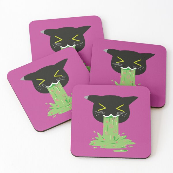 Item preview, Cat vomits designed and sold by Bronzebart.