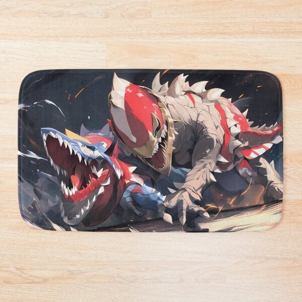 Item preview, Blue Epic Fantasy Beasts Heroes Vivid Battle Scenes designed and sold by ART ATTACK ZONE.