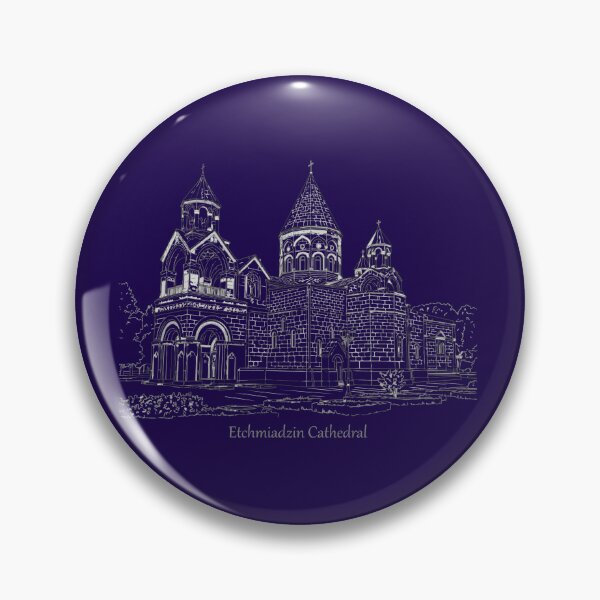 Item preview, Etchmiadzin Cathedral Armenia Line Art – Armenian Apostolic Church designed and sold by NareArt.