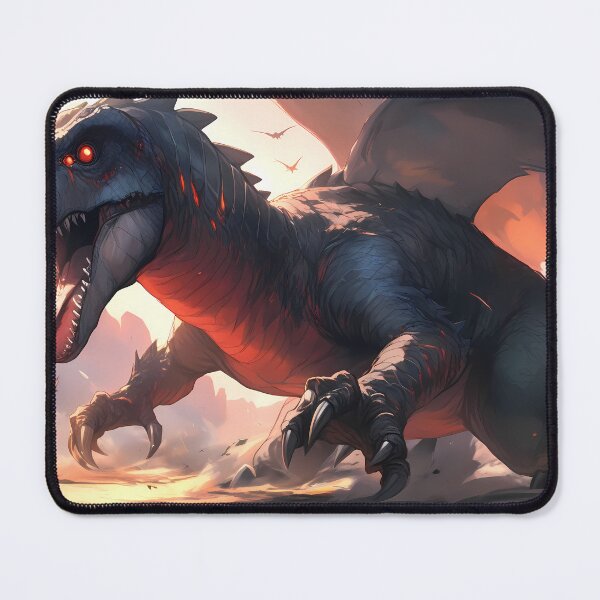 Item preview, Orange Epic Fantasy Beasts Heroes Vivid Battle Scenes designed and sold by ART ATTACK ZONE.