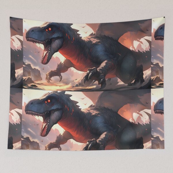 Item preview, Orange Epic Fantasy Beasts Heroes Vivid Battle Scenes designed and sold by ART ATTACK ZONE.