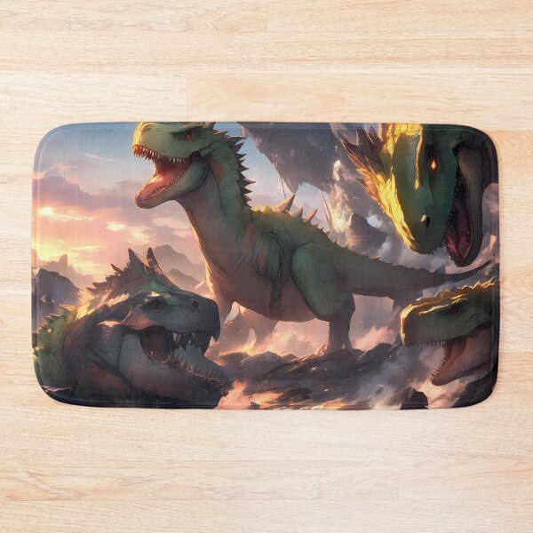 Item preview, White Epic Fantasy Beasts Heroes Vivid Battle Scenes designed and sold by ART ATTACK ZONE.