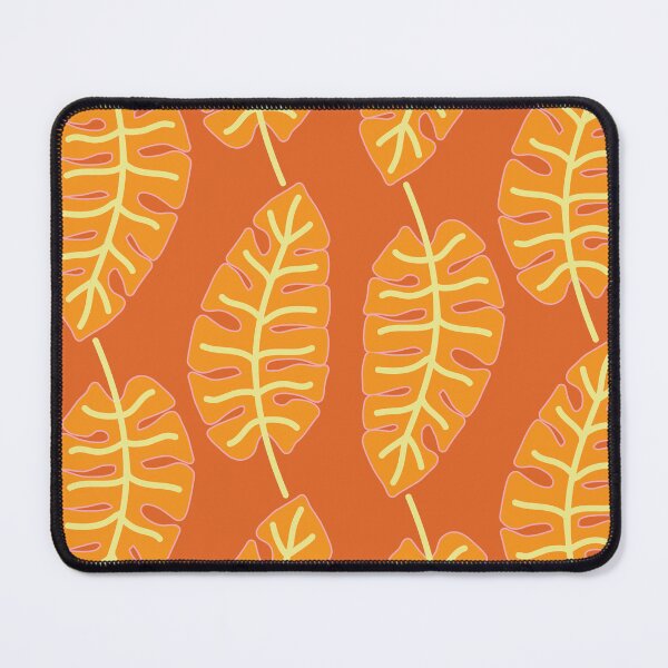 Item preview, The Big Leaf-Vivid Tangelo-Bright Bohemian Palette designed and sold by Annette Chabidon Studio.