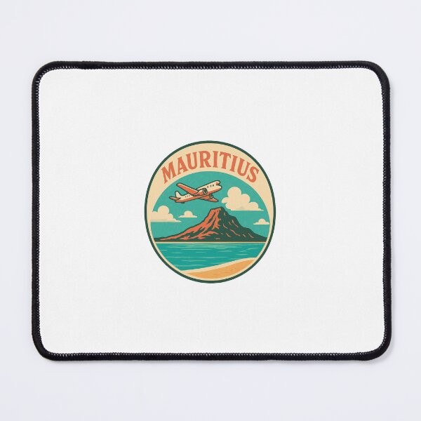 Item preview, Mauritius Island Retro Plane designed and sold by M4nulas.