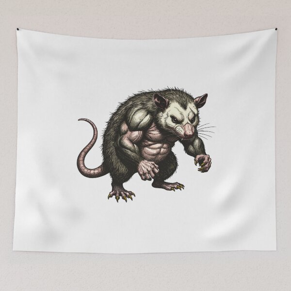 Item preview, A powerful possum designed and sold by krabbaraban.