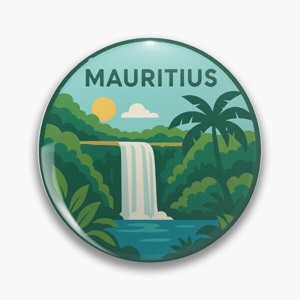 Item preview, Mauritius Island Tropical Waterfall designed and sold by M4nulas.