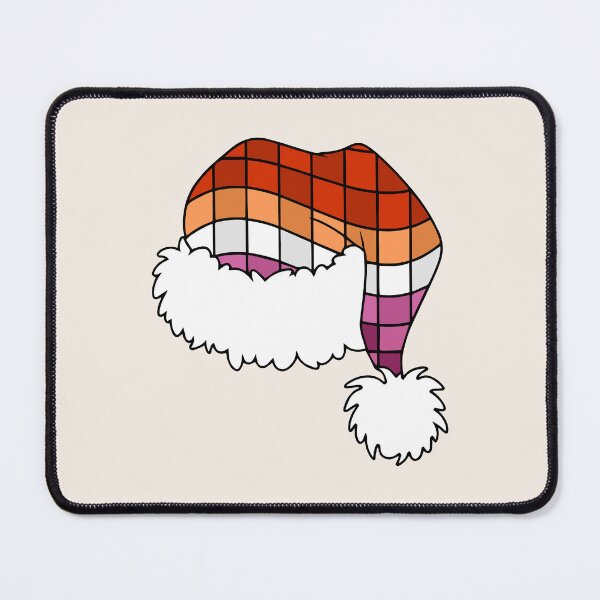 Item preview, Lesbian Pride Santa Hat – Queer Christmas Holiday art designed and sold by Cannaxes Studio.