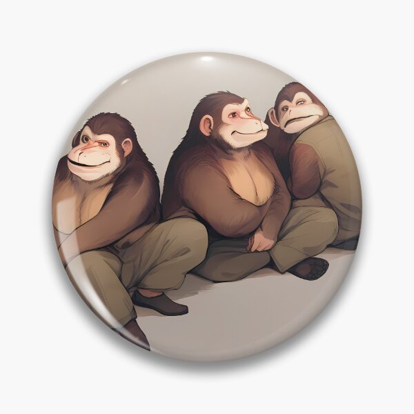 Item preview, Monkeys Epic Fantasy Beasts Heroes Vivid Battle Scenes designed and sold by ART ATTACK ZONE.