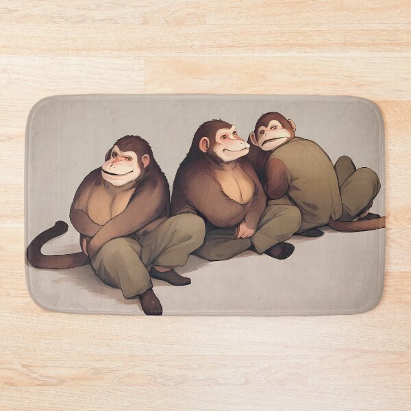 Item preview, Monkeys Epic Fantasy Beasts Heroes Vivid Battle Scenes designed and sold by ART ATTACK ZONE.