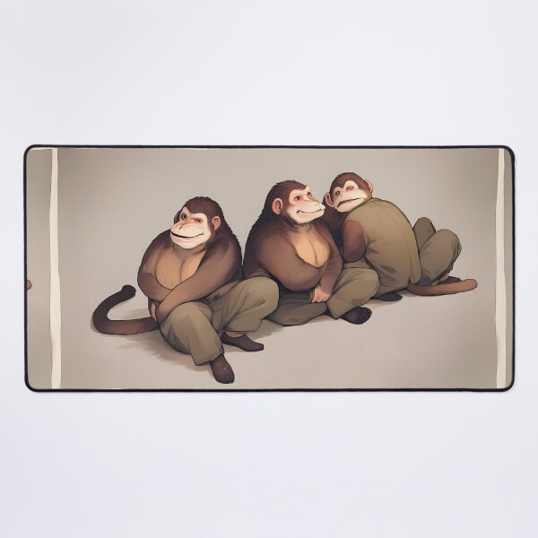 Item preview, Monkeys Epic Fantasy Beasts Heroes Vivid Battle Scenes designed and sold by ART ATTACK ZONE.