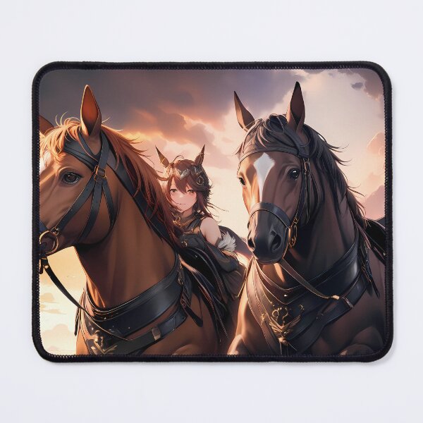 Item preview, Horses Epic Fantasy Beasts Heroes Vivid Battle Scenes designed and sold by ART ATTACK ZONE.
