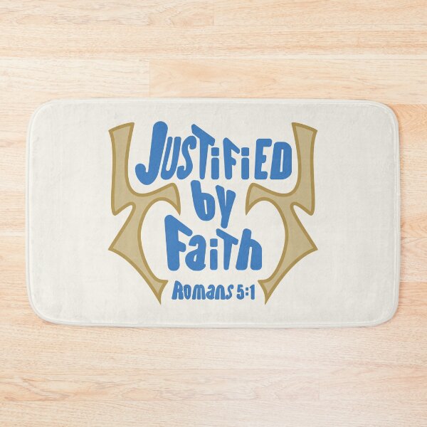 Item preview, Justified By Faith - Romans 5:1 - KJV designed and sold by Angela Dow.
