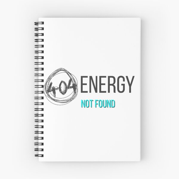 Item preview, 404 Energy Not Found – Tech Humor & Burnout Meme designed and sold by ade-datt.