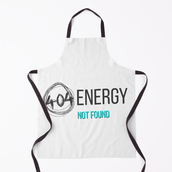 Item preview, 404 Energy Not Found – Tech Humor & Burnout Meme designed and sold by ade-datt.