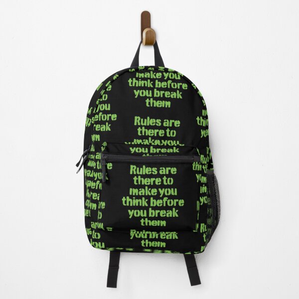 Item preview, Rules are there to make you think before you break them. v.2 designed and sold by x1brett.