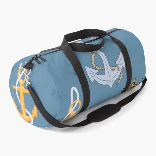 Item preview, Ocean Adventures" – Nautical Anchor & Wave Pattern designed and sold by VAGABOND12.