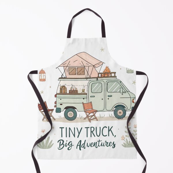 Item preview, Tiny Truck, Big Adventures – Cute Kei Camper Design designed and sold by VividOrganica.
