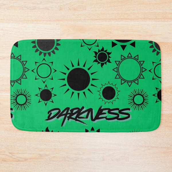 Item preview, Darkness Eclipse Pattern – Bold Green & Black Solar Motif designed and sold by VAGABOND12.