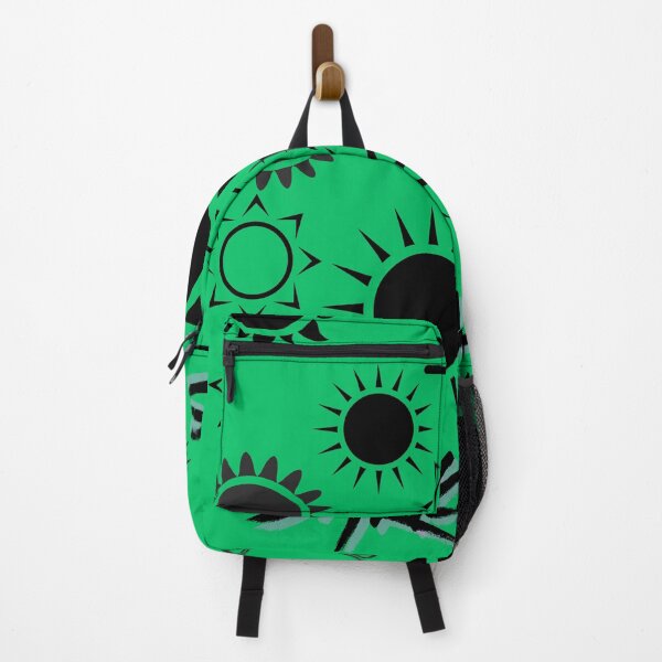 Item preview, Darkness Eclipse Pattern – Bold Green & Black Solar Motif designed and sold by VAGABOND12.