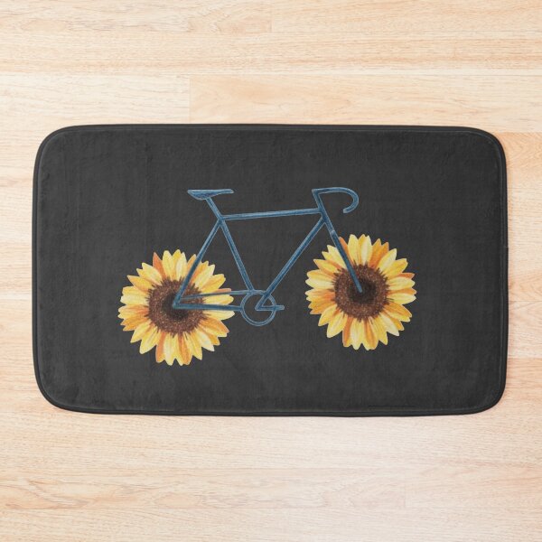 Item preview,  Bicycle with Sunflower Wheels Wheels of Sunshine.  designed and sold by ZyVoAli.